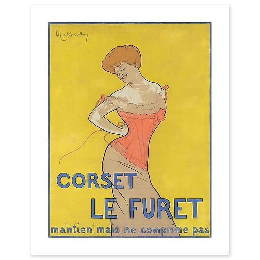 Corset "Le Furet" (art prints)