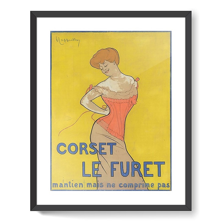 Corset "Le Furet" (framed art prints)