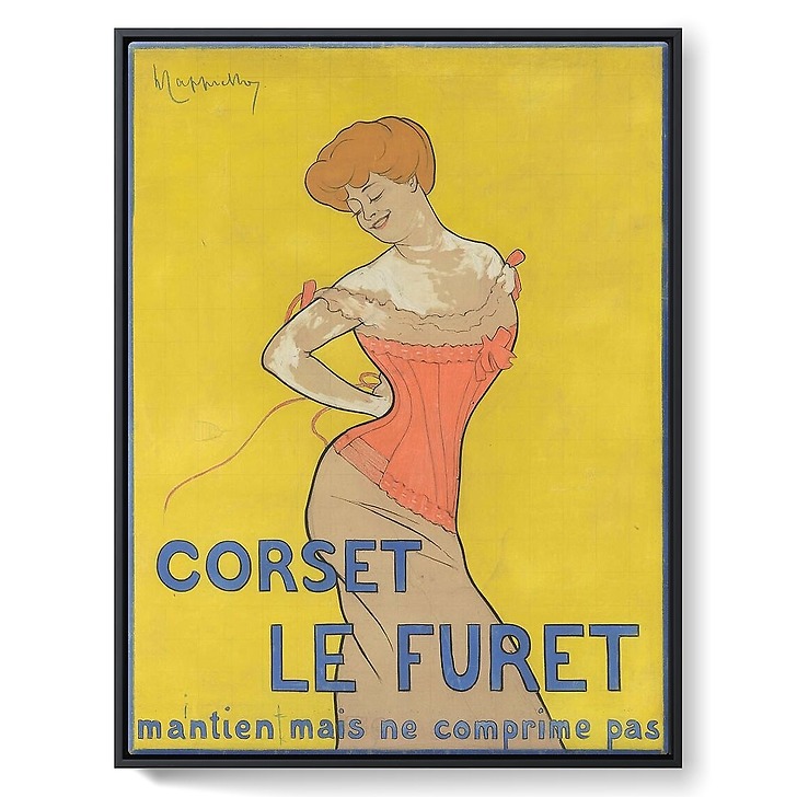 Corset "Le Furet" (framed canvas)