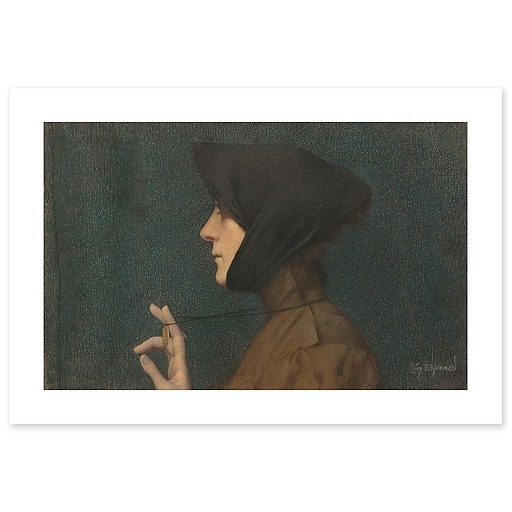 Woman with a Medallion (Mystery) (art prints)