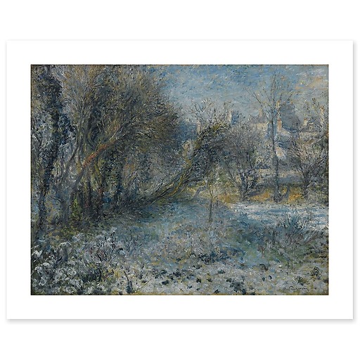 Snow-covered Landscape (art prints)
