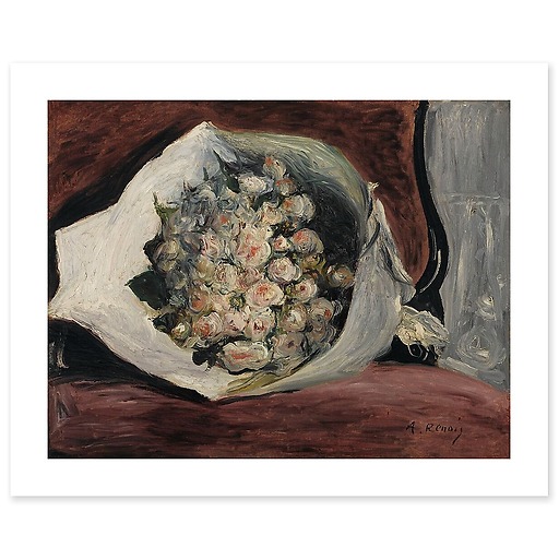Bouquet in a lodge (canvas without frame)