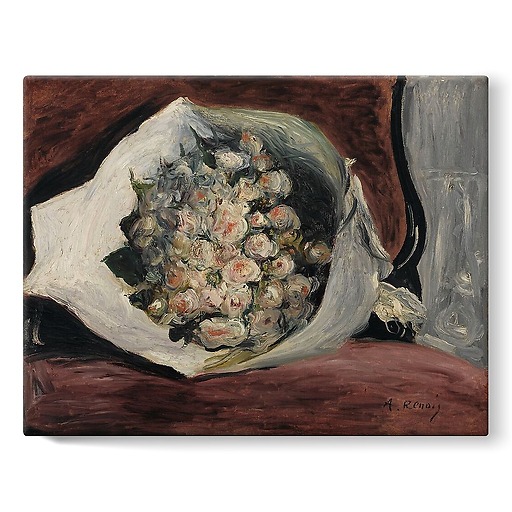Bouquet in a lodge (stretched canvas)