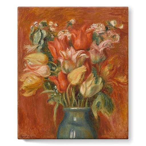 Bouquet of tulips (stretched canvas)