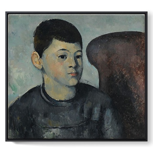 Portrait of the artist's son (framed canvas)