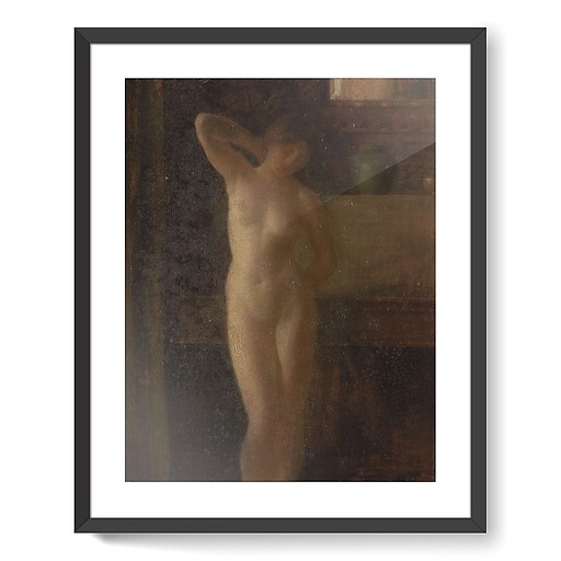 Study of nude in an interior (framed art prints)