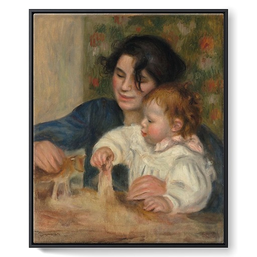 Gabrielle and Jean (framed canvas)