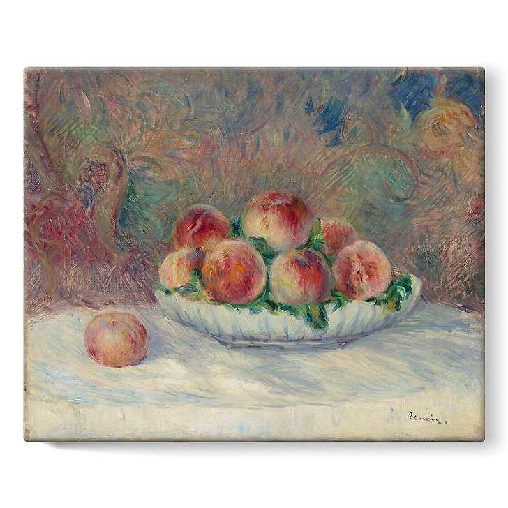 Peaches (stretched canvas)