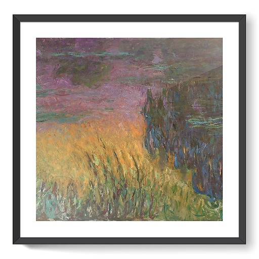 The Water Lilies: Setting Sun (framed art prints)