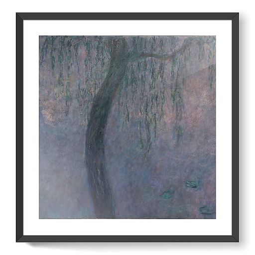 The Water Lilies: The Two Willows (framed art prints)