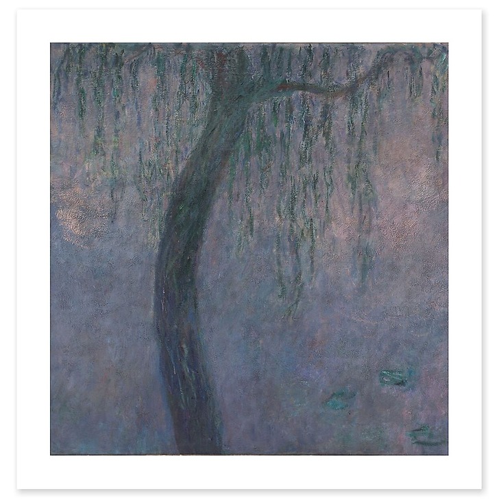 Les Nymphéas : Les Deux saules (toiles sans cadre)