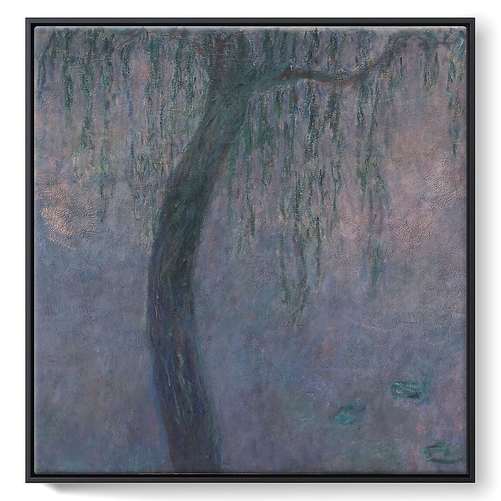 Les Nymphéas : Les Deux saules (toiles encadrées)