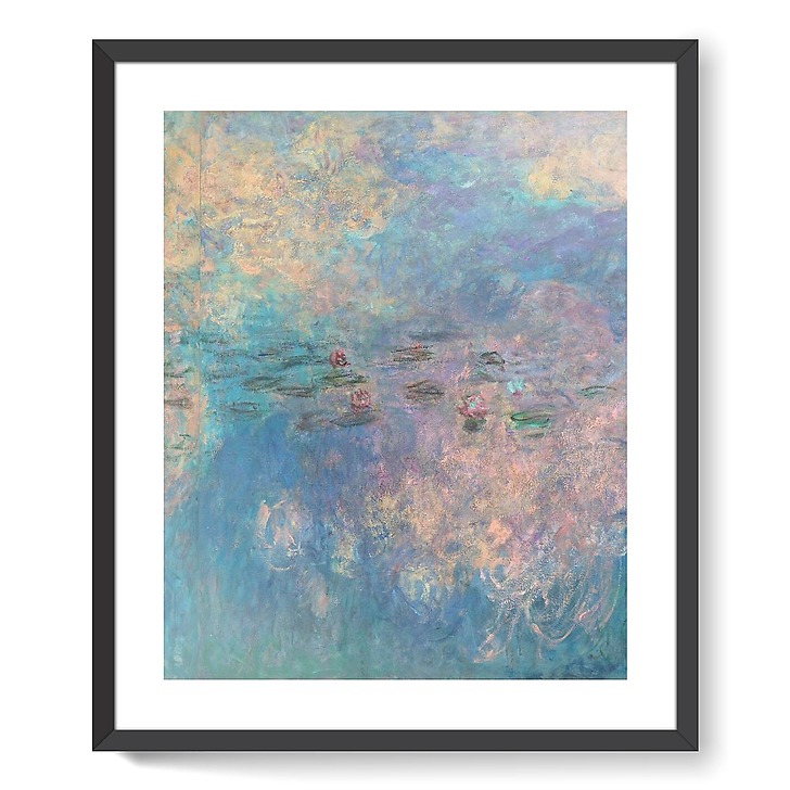 Water Lilies: The Clouds (framed art prints)