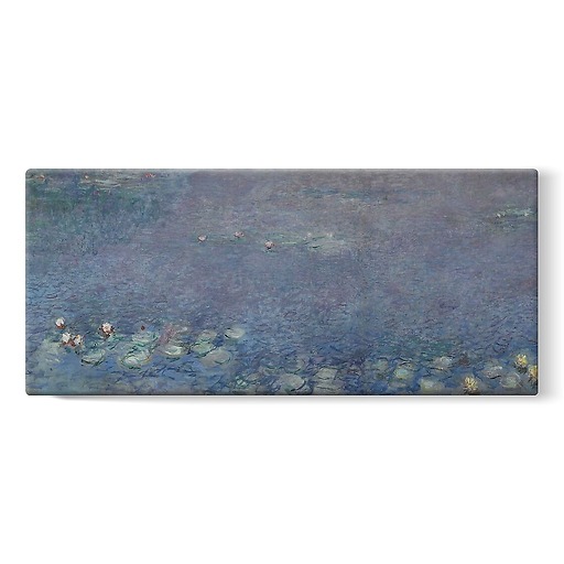 The Water Lilies: Morning (stretched canvas)