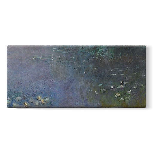 The Water Lilies: Morning (stretched canvas)