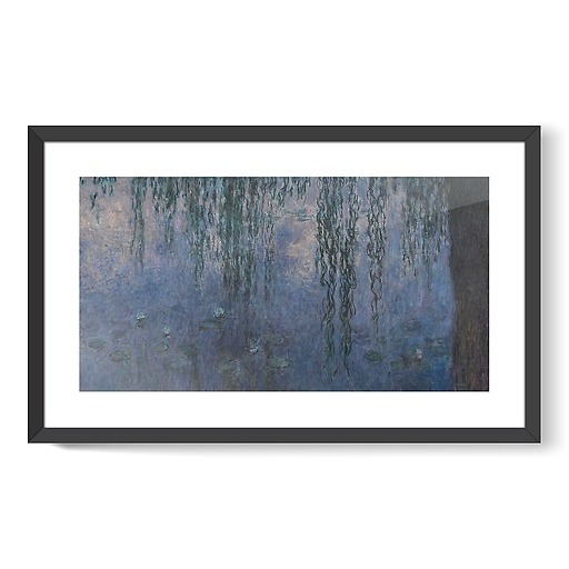 The Water Lilies: Morning with Willows (framed art prints)