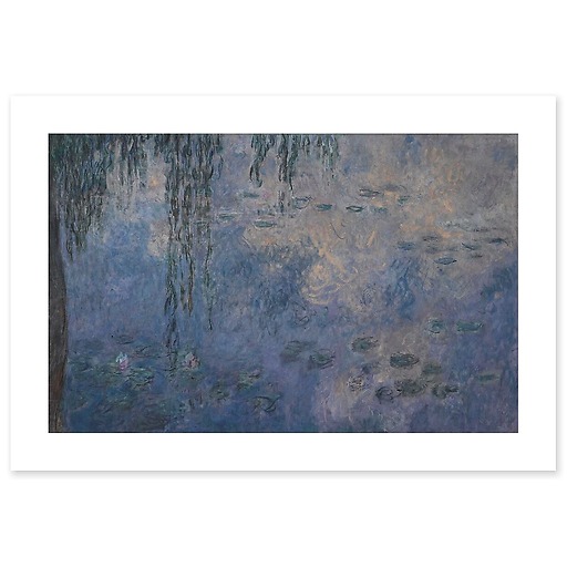 The Water Lilies: Morning with Willows (art prints)