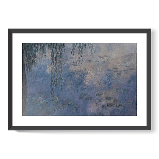 The Water Lilies: Morning with Willows (framed art prints)