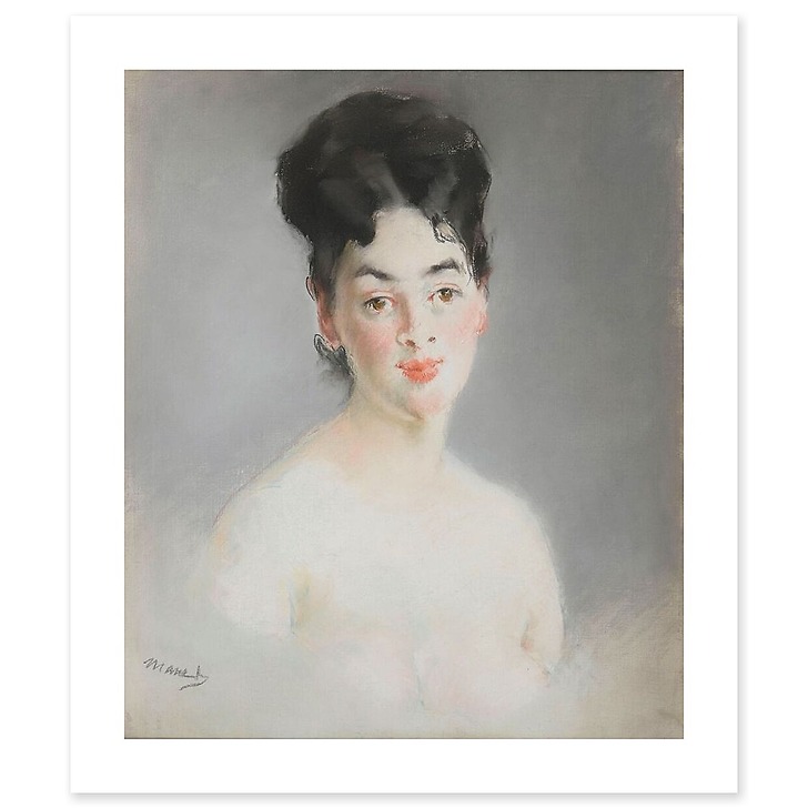 Bust of a naked woman (art prints)