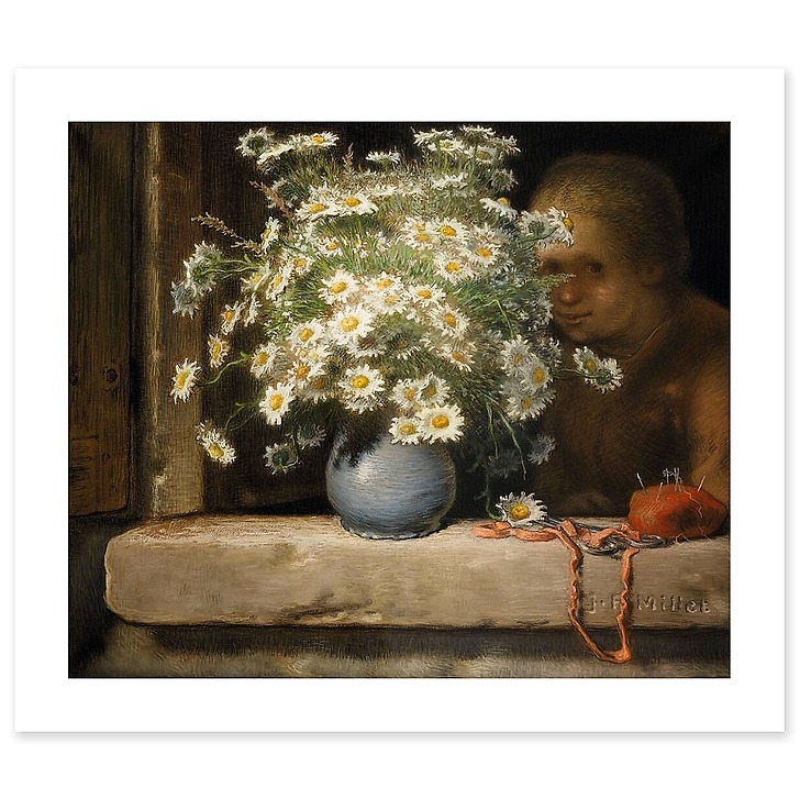 Le bouquet de marguerites (affiches d'art)