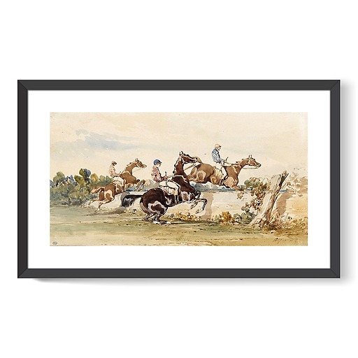 Horse racing (framed art prints)