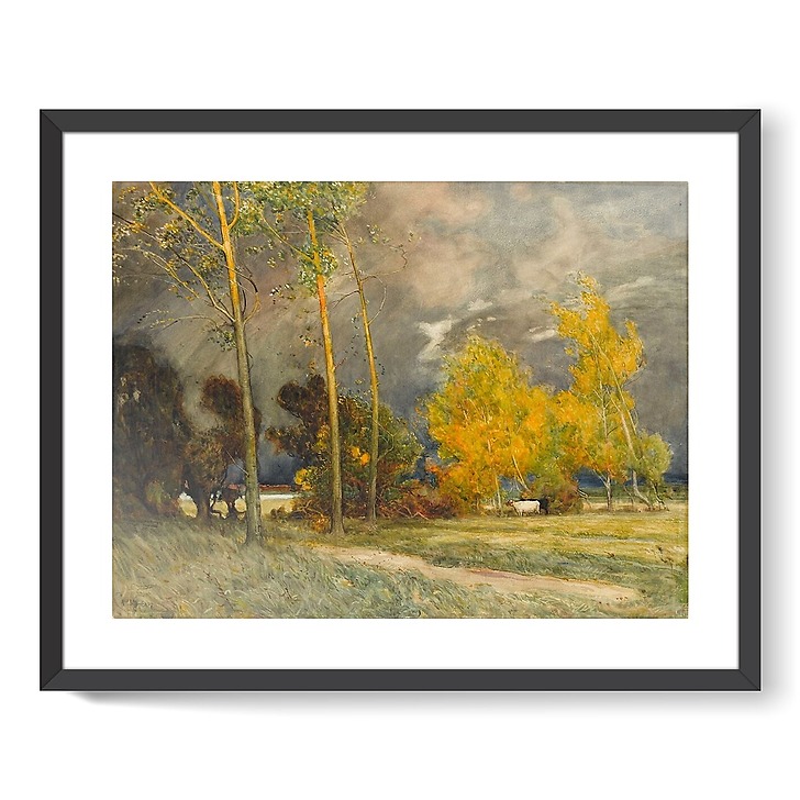 L'orage (affiches d'art encadrées)