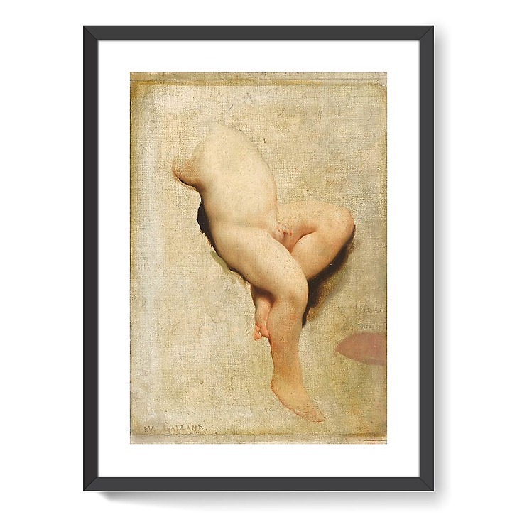 Study of a naked child (framed art prints)