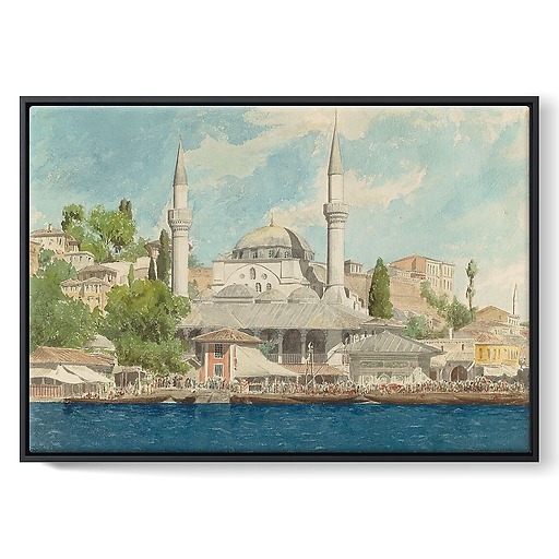 View of Istanbul (framed canvas)