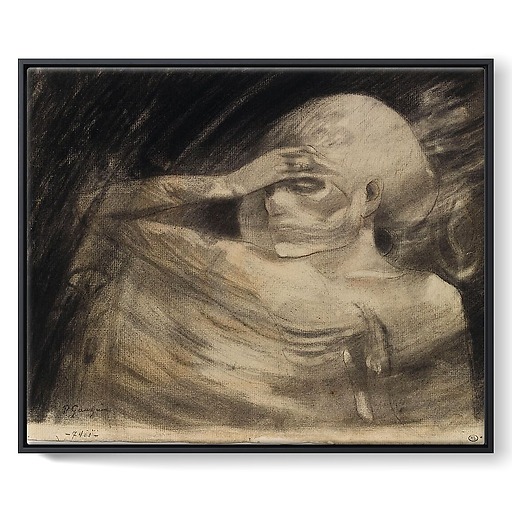 Madame la mort (framed canvas)