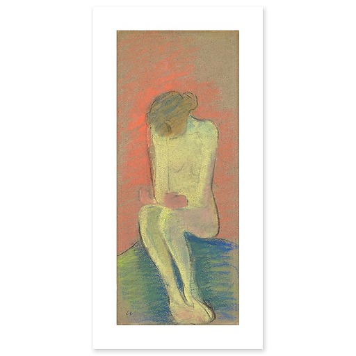 Sorrowful Figure (canvas without frame)