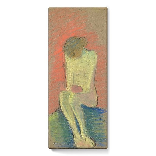 Sorrowful Figure (stretched canvas)