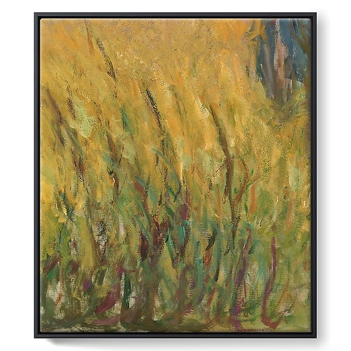 The Water Lilies: Setting Sun (framed canvas)
