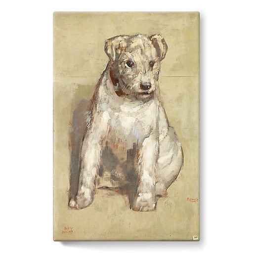 Betty the dog (stretched canvas)