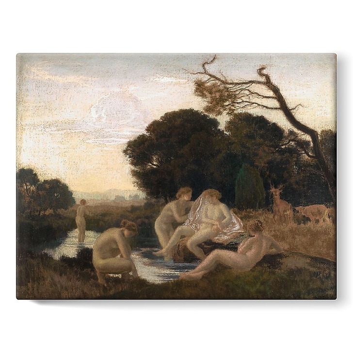 Diane's bath (stretched canvas)