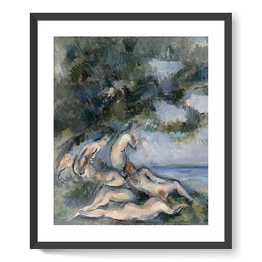 Boat and Bathers (framed art prints)