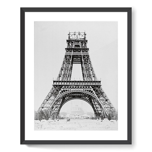 Album sur la construction de la Tour Eiffel (affiches d'art encadrées)