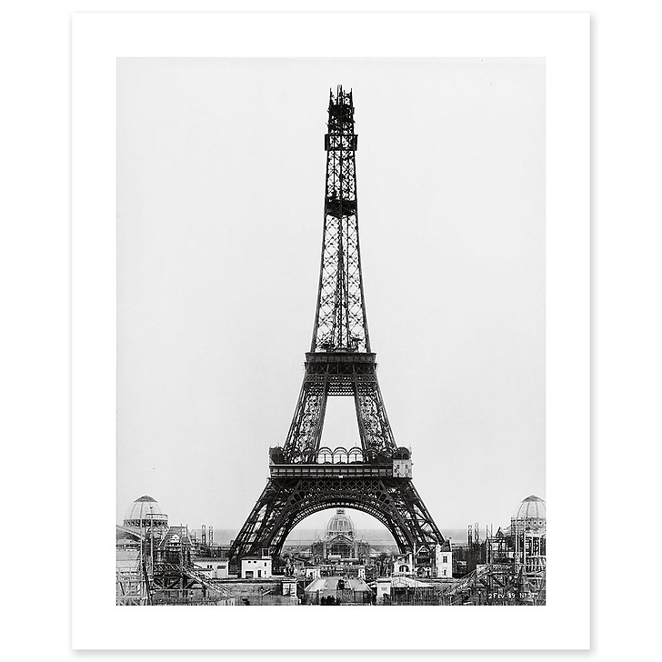 La Tour presque jusqu'au 3e étage (affiches d'art)