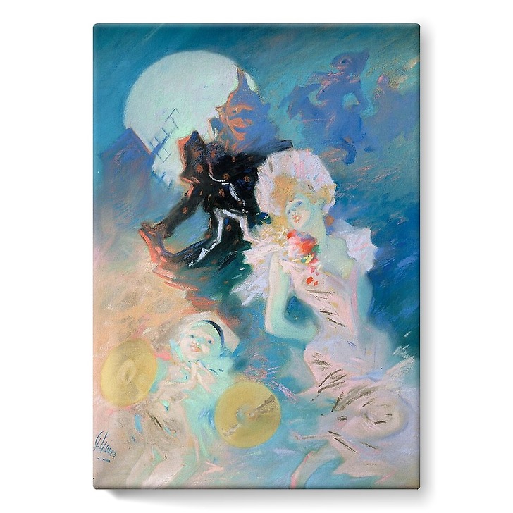 Folie et gaité (toiles sur châssis)