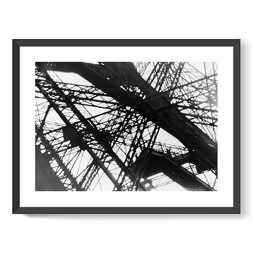 La Tour Eiffel; détail (affiches d'art encadrées)