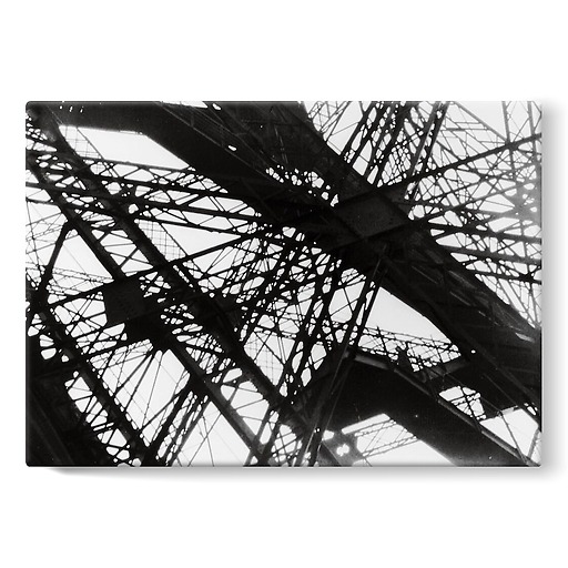 The Eiffel Tower; detail (stretched canvas)