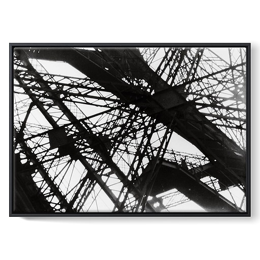 The Eiffel Tower; detail (framed canvas)
