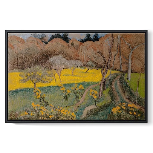 Landscape (framed canvas)