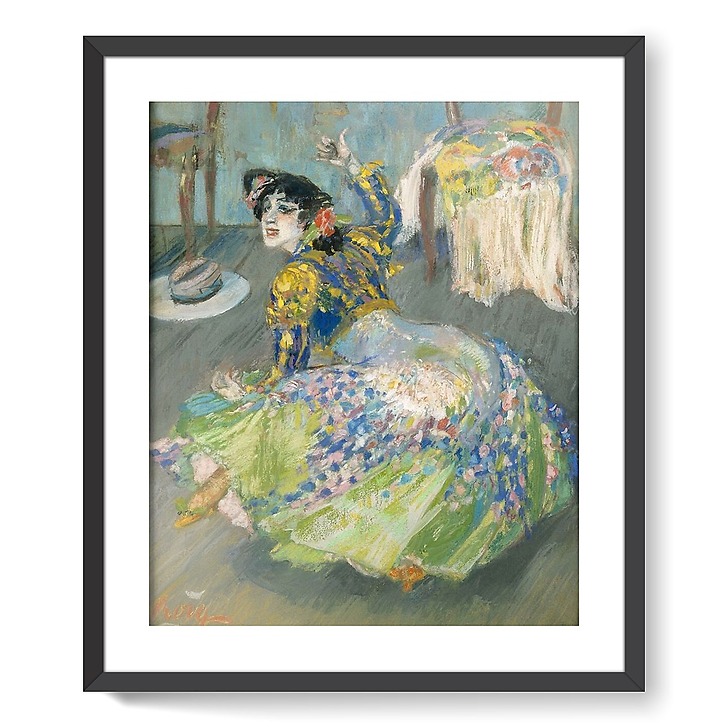 Dancer greeting (framed art prints)