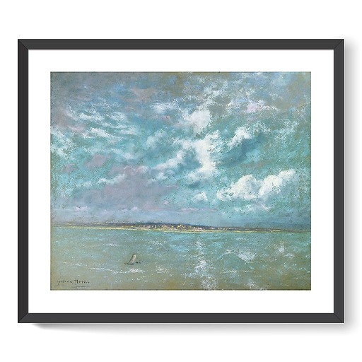 Breton sky at Pouldu (framed art prints)