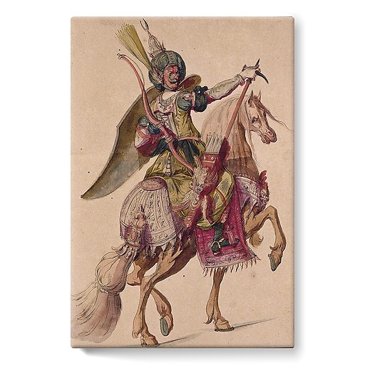 Turkish Rider (stretched canvas)