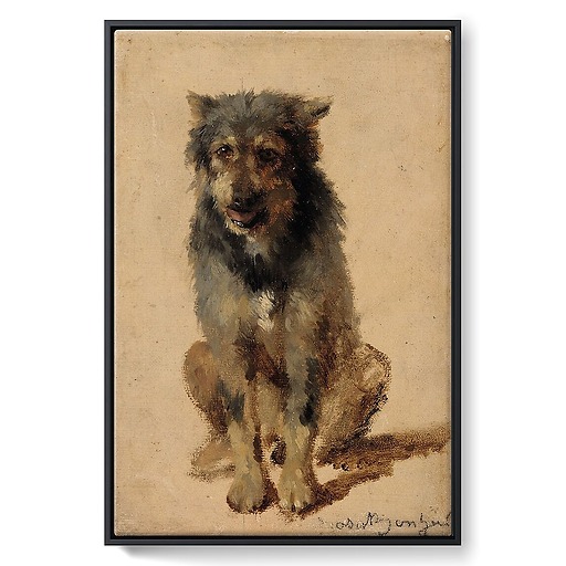Dog (framed canvas)