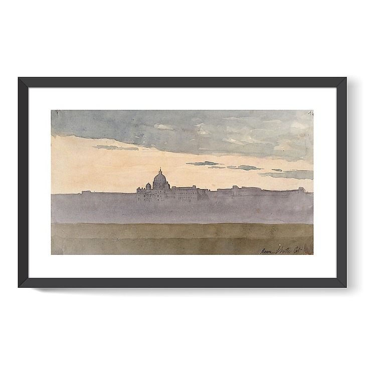 Album des vues de Rome : le Vatican, vue générale (affiches d'art encadrées)