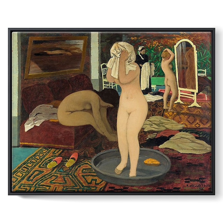 Femmes à leur toilette (toiles encadrées)