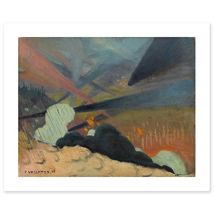 Verdun, sketch, 1917 (art prints)