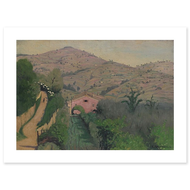 Landscape around Perugia (art prints)